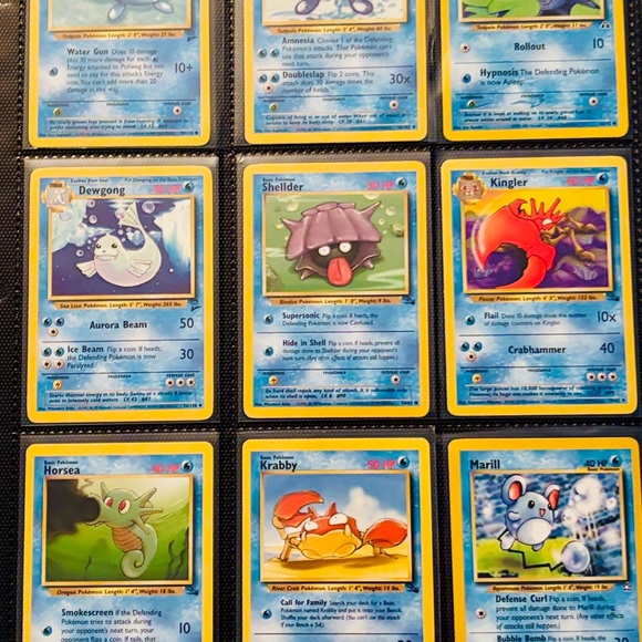 TOTAL OF 119–Pokemon TGC   Card Collection 1995 All In Mint Condition - Picture 3 of 16